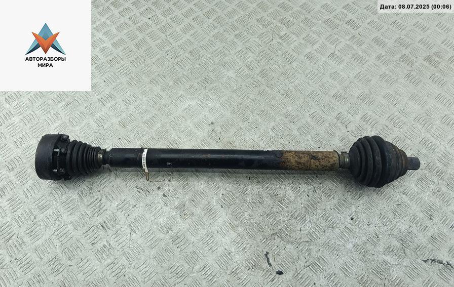 полуось передняя правая (приводной вал, ШРУС) Volkswagen Touran 1 поколение 2004, 1.9 л., дизель, МКПП, синий, минивэн - фото №1