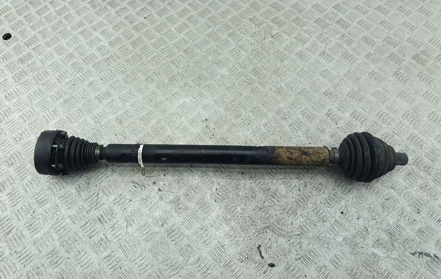 полуось передняя правая (приводной вал, ШРУС) Volkswagen Touran 1 поколение 2004, 1.9 л., дизель, МКПП, синий, минивэн - фото №1