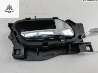 ручка внутренняя передняя правая Peugeot 407 1 поколение 2007, 2.2 л., дизель, МКПП, чёрный, универсал, 96526177VD