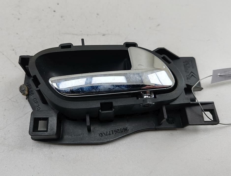ручка внутренняя передняя правая Peugeot 407 2007, 2.2 л., дизель, МКПП, чёрный, универсал, 96526177VD