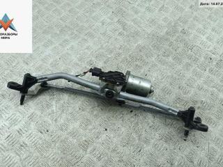 Механизм стеклоочистителя переднего (трапеция дворников) Skoda Roomster 1 поколение 2009, 1.4 л., бензин, МКПП, чёрный, фургон