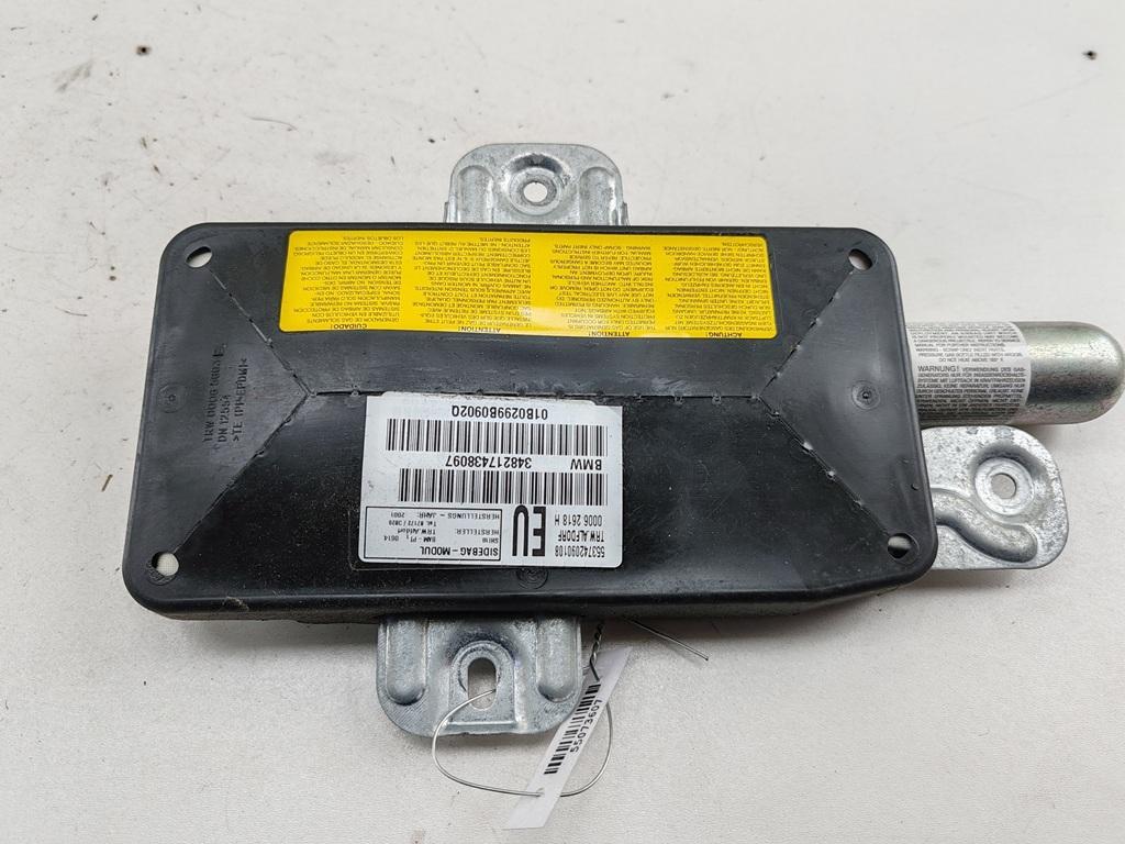 подушка безопасности дверная BMW 3 E46 2001, 2.2 л., бензин, АКПП, жёлтый, универсал, 348217438097