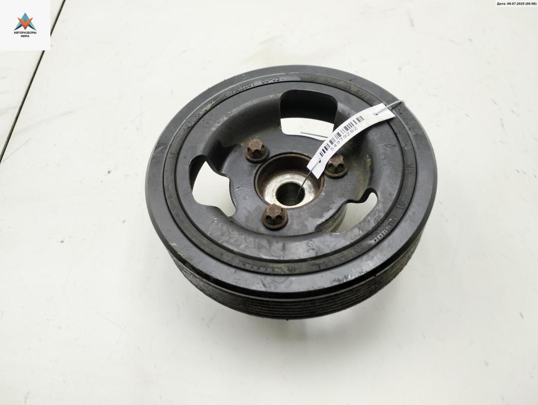 шкив коленвала Peugeot 308 T7 2009, 1.6 л., бензин, МКПП, белый, хетчбэк 5 дв., 756280180 - фото №1