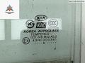 стекло двери задней левой Kia Rio 2 поколение 2006, 1.4 л., бензин, МКПП, синий, хетчбэк 5 дв. - фото №2