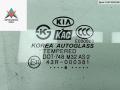 стекло двери передней правой Kia Rio 2 поколение 2006, 1.4 л., бензин, МКПП, синий, хетчбэк 5 дв. - фото №2