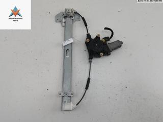 стеклоподъемник электрический задний правый Kia Rio 2 поколение 2006, 1.4 л., бензин, МКПП, синий, хетчбэк 5 дв.