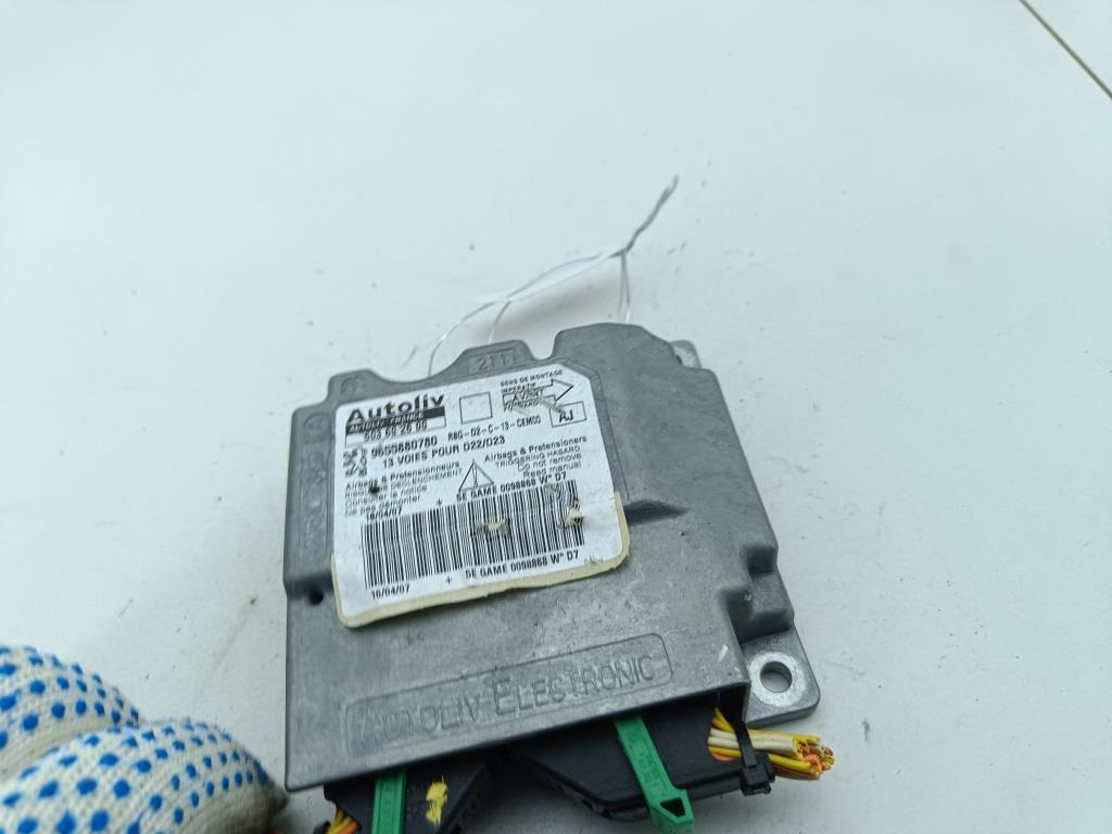 блок AirBag Peugeot 407 2007, 2.2 л., дизель, МКПП, чёрный, универсал, 9655880780