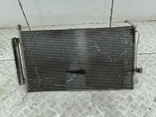 радиатор кондиционера Subaru Forester 2 поколение (SG) [рестайлинг] 2006, 2.0 л., бензин, МКПП, чёрный, внедорожник 5 дв.