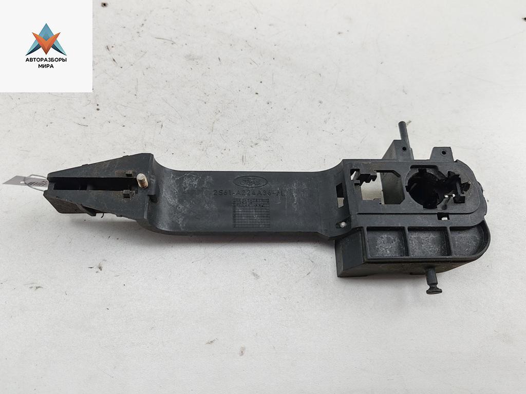 ручка наружная передняя правая Ford Fusion 1 поколение 2004, 1.6 л., i, бензин, МКПП, синий, хетчбэк 5 дв., 2S61A224A36AL - фото №1