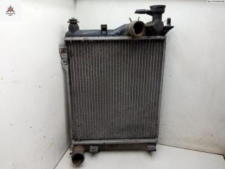 радиатор охлаждения Hyundai Getz 1 поколение 2002, 1.3 л., бензин, МКПП, красный, хетчбэк 5 дв.