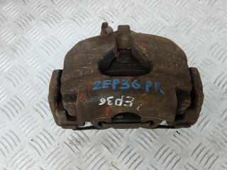 суппорт передний правый Volkswagen Transporter T5 2005, 2.5 л., дизель, МКПП, микроавтобус