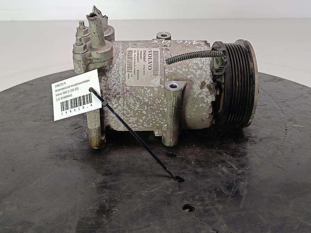 компрессор кондиционера Volvo S60 2 поколение 2012, цвет, 31404441 - фото №1