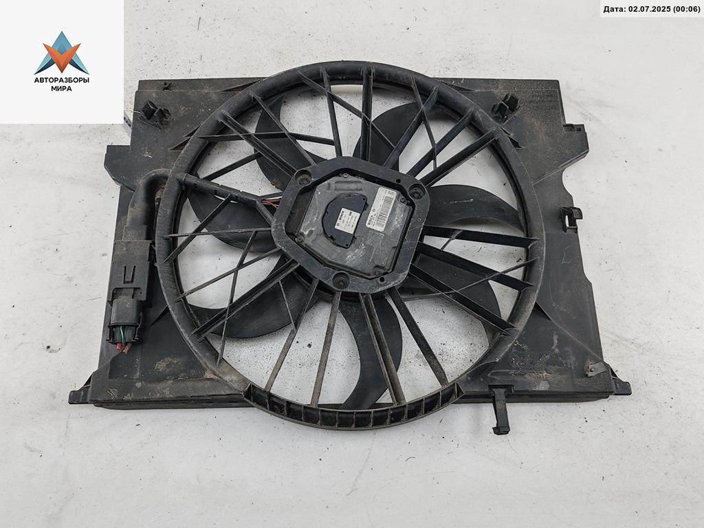 вентилятор радиатора Mercedes-Benz E-Класс W211/S211 2002, 2.7 л., дизель, АКПП, чёрный, универсал, 1137328108 - фото №1