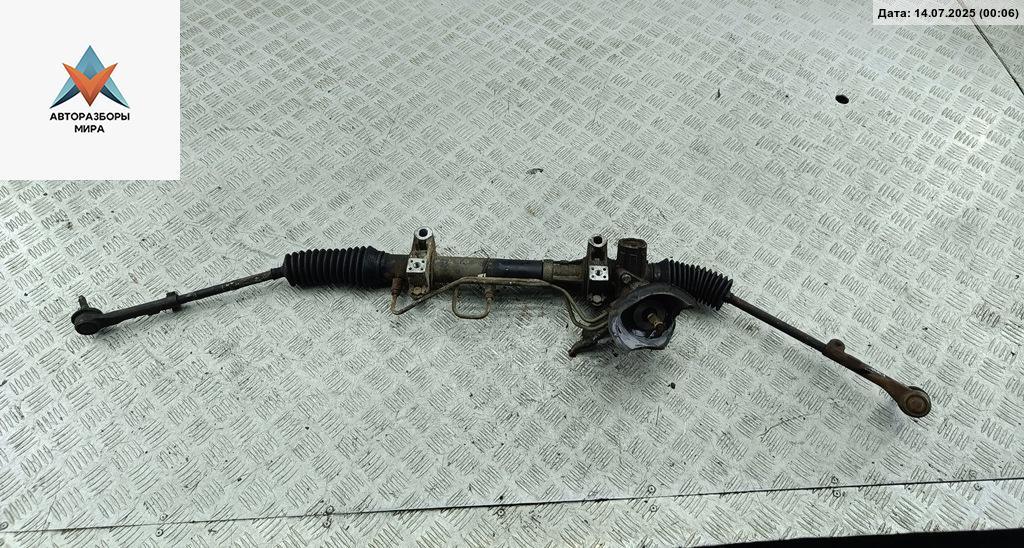 рулевая рейка Renault Kangoo 1 поколение 1999, 1.4 л., бензин, МКПП, жёлтый, фургон - фото №1