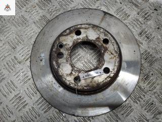 диск тормозной передний Mercedes-Benz A-Класс W168/V168 [рестайлинг] 2003, 1.6 л., бензин, МКПП, чёрный, хетчбэк 5 дв.