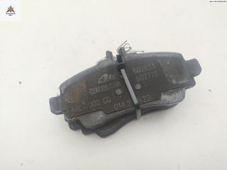 Колодки тормозные передние Mercedes-Benz A-Класс W168 1998, 1.4 л., бензин, АКПП, синий, хетчбэк 5 дв.