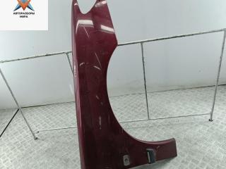 крыло переднее правое Peugeot 406 1 поколение [рестайлинг] 2000, 2.2 л., бензин, АКПП, красный, универсал