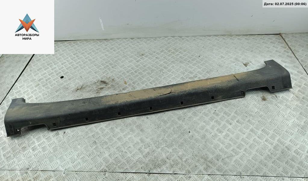 Накладка на порог наружная правая Kia Sportage 3 поколение 2012, чёрный, внедорожник 5 дв., 877523U000 - фото №1