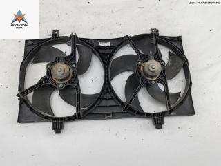 вентилятор радиатора Nissan Primera P12 2002, 1.8 л., бензин, МКПП, чёрный, универсал, 21400EDX00