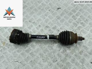 полуось передняя левая (приводной вал, ШРУС) Skoda Fabia 2 поколение (5J) 2008, 1.6 л., бензин, МКПП, серый, хетчбэк 5 дв.