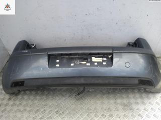 бампер задний Citroen C4 1 поколение 2004, серый, хетчбэк 5 дв.