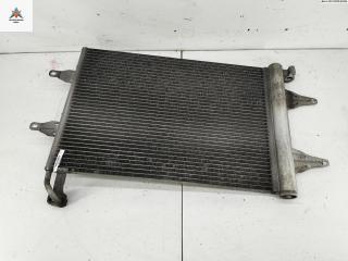 радиатор кондиционера Volkswagen Polo 4 поколение [рестайлинг] 2007, 1.2 л., бензин, МКПП, синий, хетчбэк 3 дв., 6Q0820411K