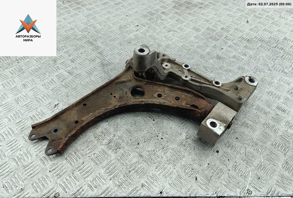 рычаг передний левый Volkswagen Golf 5 поколение 2004, 1.4 л., бензин, МКПП, серый, хетчбэк 5 дв. - фото №1