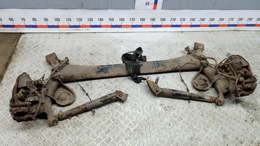 балка задняя Nissan Qashqai 2 поколение 2014, 1.5 л., дизель, МКПП, внедорожник 5 дв., 555014EA0A - фото №1