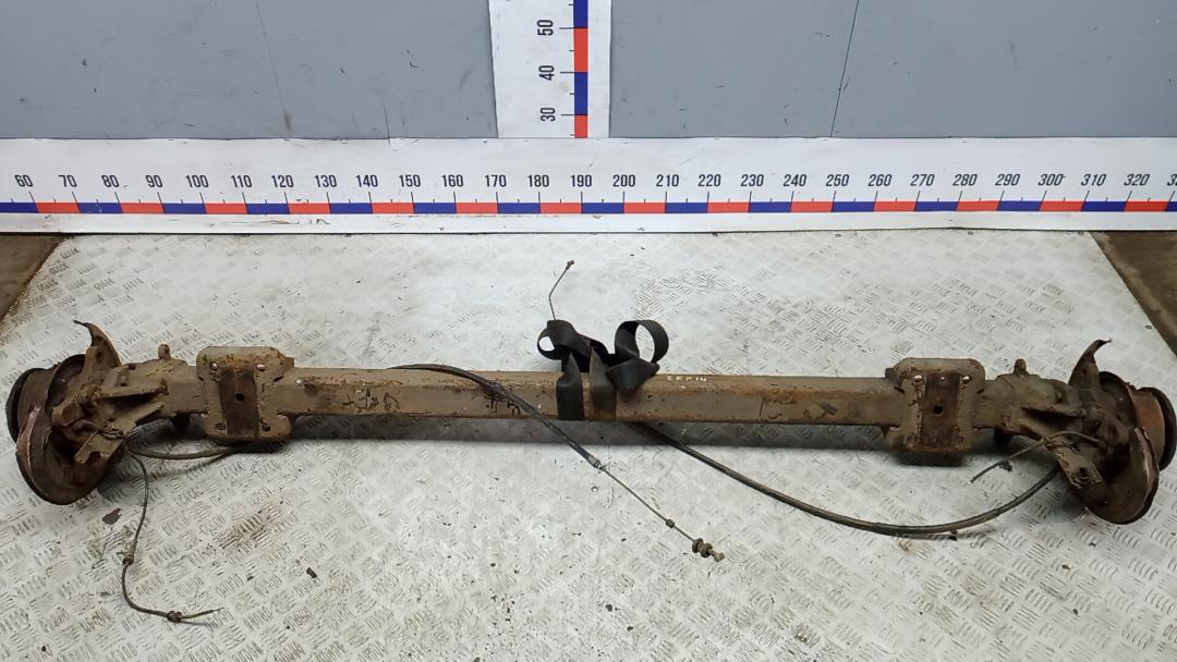 балка задняя Citroen Jumper 2 поколение 2009, 2.2 л., дизель, МКПП, микроавтобус - фото №1