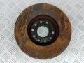 диск тормозной передний Volkswagen Caddy 3 поколение 2004, 1.9 л., дизель, МКПП, 5Q0615301H, 1K0615301T - фото №3