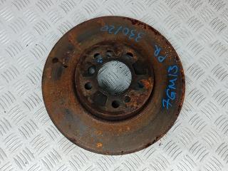 диск тормозной передний BMW X5 E53 [рестайлинг] 2003, 3.0 л., бензин, АКПП, внедорожник 5 дв.