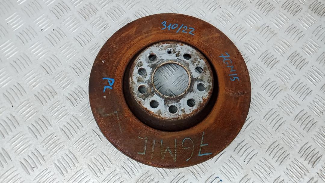 диск тормозной передний Volkswagen Passat B6 2008, 2.0 л., дизель, МКПП, седан, 5Q0615301F - фото №1