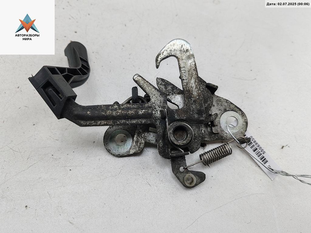 замок капота Peugeot 207 1 поколение 2008, 1.6 л., бензин, МКПП, серый, универсал - фото №1