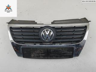 решетка радиатора Volkswagen Passat B6 2005, синий, универсал, 3C0853651