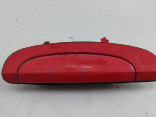 ручка наружная задняя левая Hyundai Getz 2002, 1.3 л., бензин, МКПП, красный, хетчбэк 5 дв.