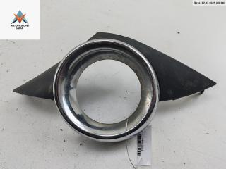 рамка фары противотуманной левой Peugeot 207 1 поколение 2008, 1.6 л., бензин, МКПП, серый, универсал, 9680098780