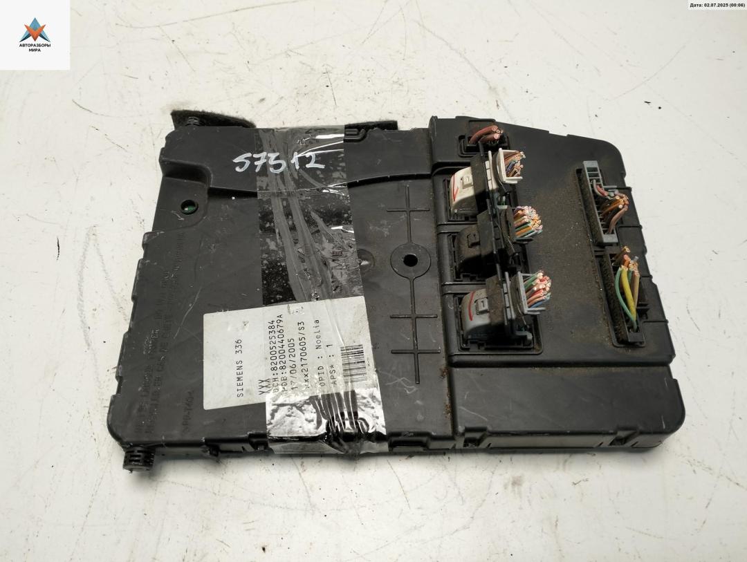 блок комфорта Renault Megane 2 поколение 2005, 1.5 л., дизель, МКПП, синий, универсал, 8200525384 - фото №1