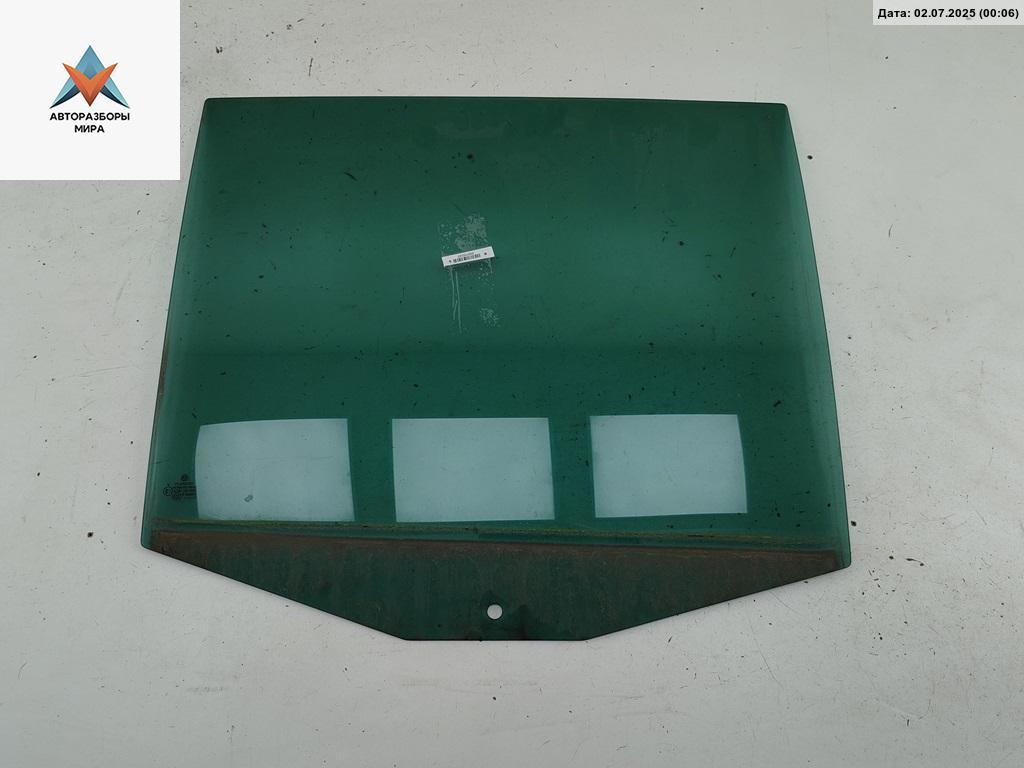 стекло двери задней правой Volkswagen Touran 1 поколение 2005, 1.6 л., бензин, МКПП, зелёный, минивэн, 43R-001595 - фото №1