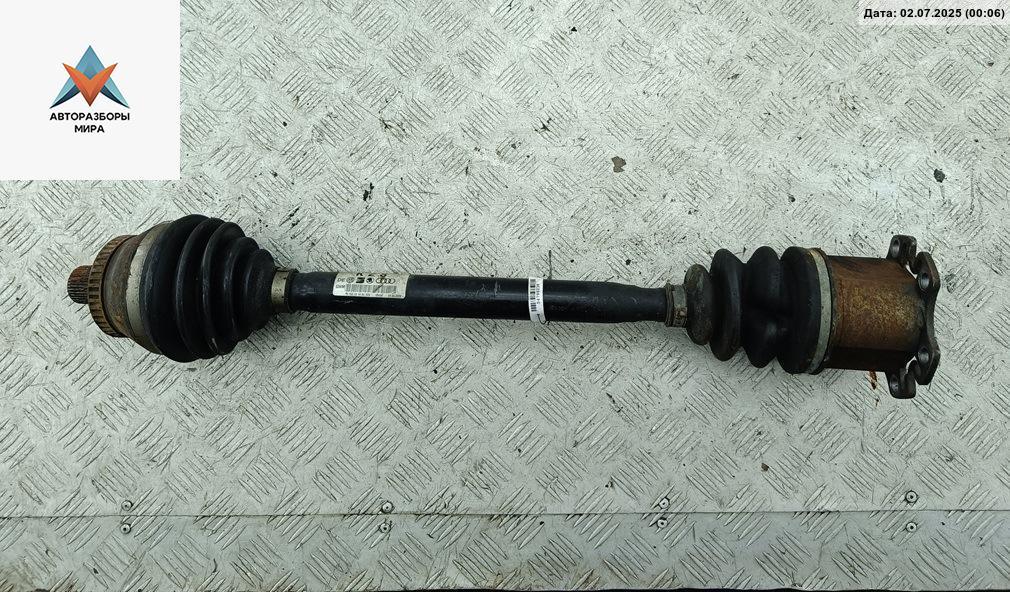 полуось передняя правая (приводной вал, ШРУС) Audi A4 B6 2002, 2.5 л., дизель, МКПП, синий, универсал, 8E0407272S - фото №1