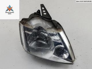 фара правая Renault Modus 1 поколение 2005, 1.2 л., бензин, МКПП, синий, хетчбэк 5 дв., 8200540239