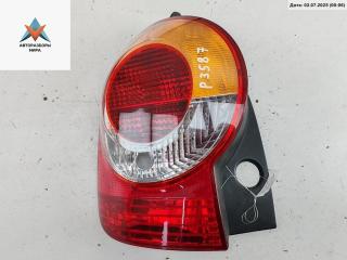 фонарь задний левый Renault Modus 1 поколение 2005, 1.6 л., бензин, МКПП, синий, хетчбэк 5 дв.