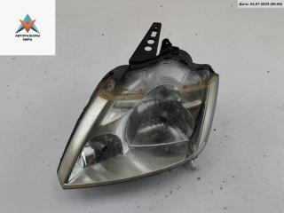 фара левая Renault Modus 1 поколение 2005, 1.6 л., бензин, МКПП, синий, хетчбэк 5 дв., 8200301843