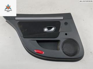 обшивка двери задняя левая Renault Laguna 3 поколение 2009, 2.0 л., бензин, МКПП, чёрный, универсал, 829A16141R