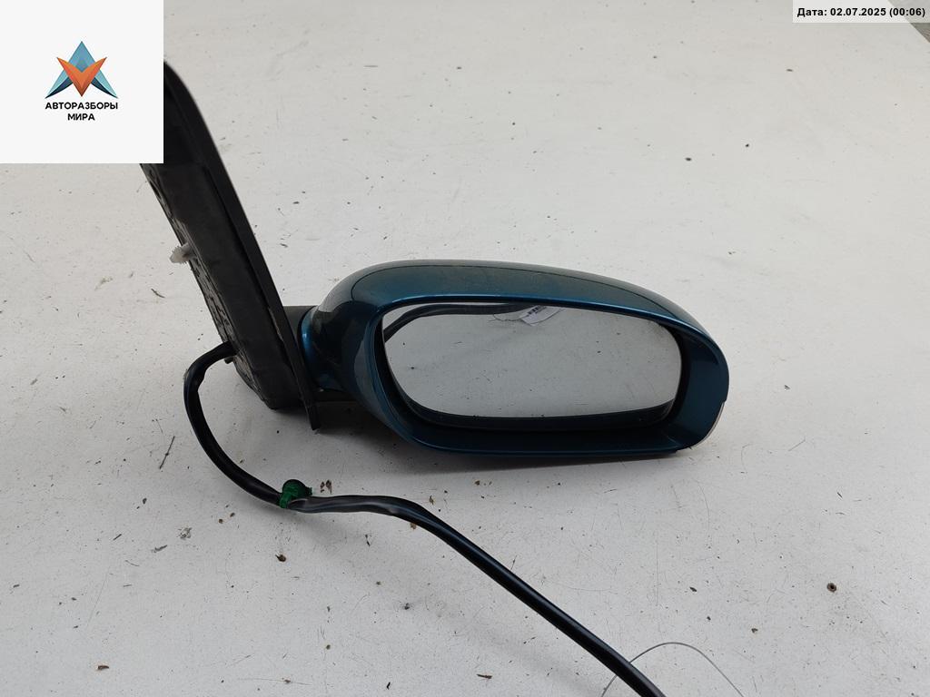 зеркало правое Volkswagen Touran 1 поколение 2005, 1.6 л., бензин, МКПП, зелёный, минивэн, 1T0837934 - фото №1