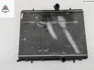 радиатор охлаждения Citroen C4 1 поколение 2005, 1.6 л., дизель, МКПП, чёрный, хетчбэк 3 дв., 9680533480