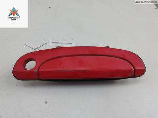 ручка наружная передняя правая Hyundai Getz 1 поколение 2002, 1.3 л., бензин, МКПП, красный, хетчбэк 5 дв.