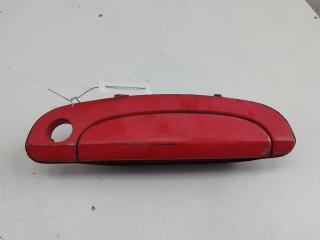 ручка наружная передняя правая Hyundai Getz 1 поколение 2002, 1.3 л., бензин, МКПП, красный, хетчбэк 5 дв.