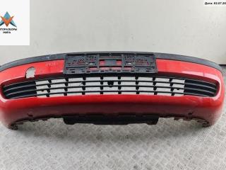 бампер передний Opel Zafira 1 поколение (A) 2001, бензин, красный, минивэн