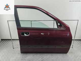 дверь сдвижная Peugeot 406 1 поколение [рестайлинг] 2000, красный, универсал