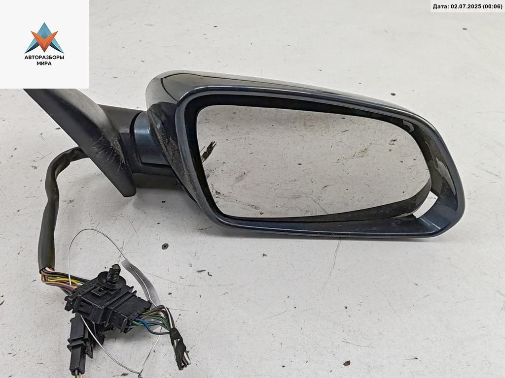 зеркало правое Skoda Octavia mk2 (A5 1Z) 2005, 2.0 л., дизель, МКПП, зелёный, универсал, 1Z0857502BM - фото №1
